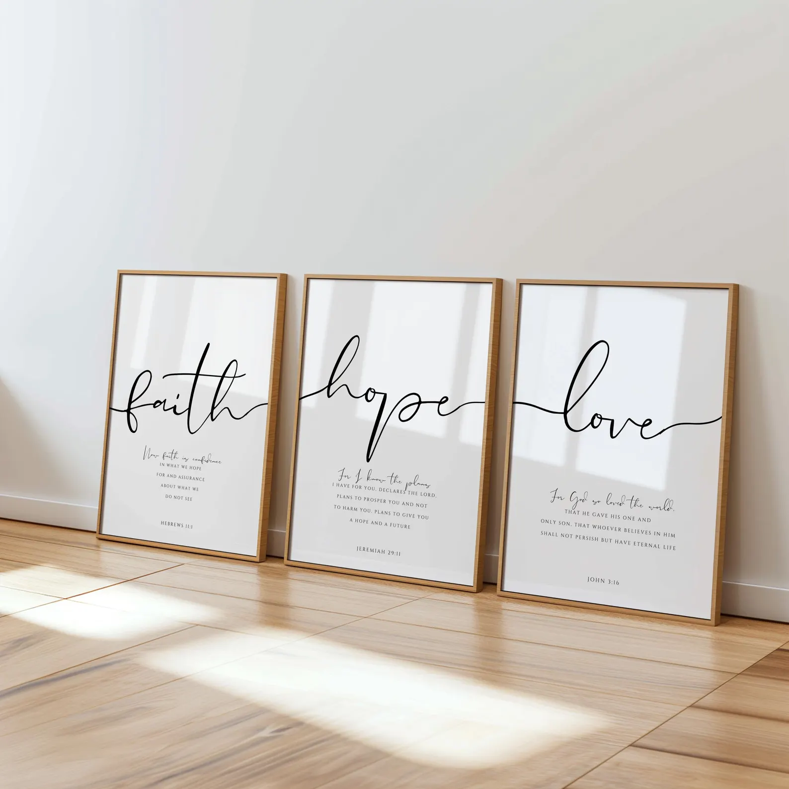 Faith Hope Love Bible Verse