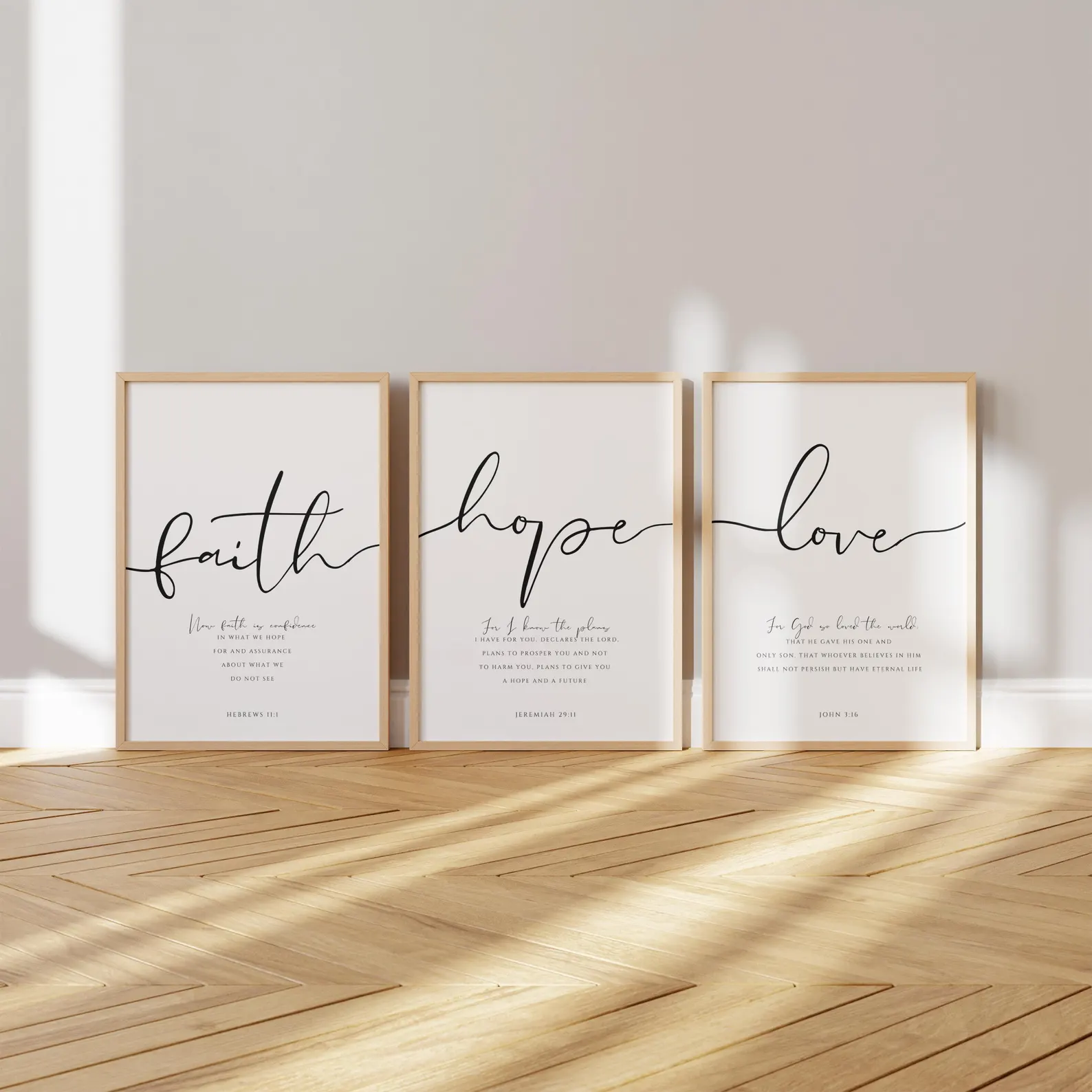 Faith Hope Love Bible Verse