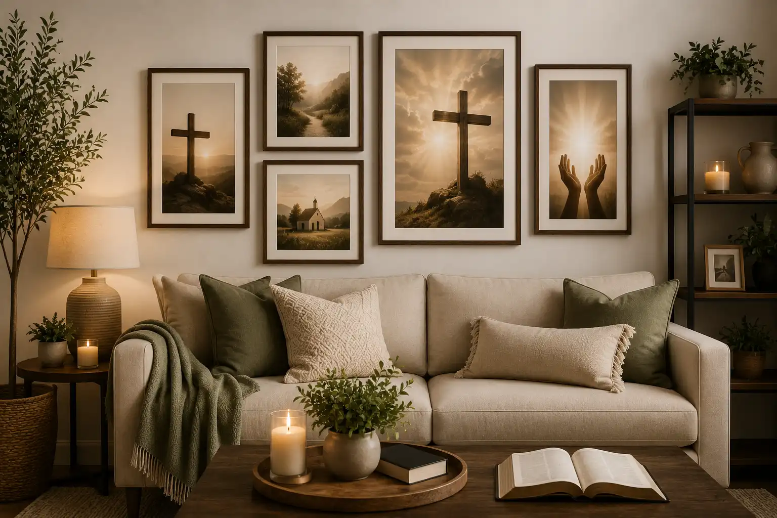 Christian Wall Art: Decorating Your Home with Faith and Inspiration
